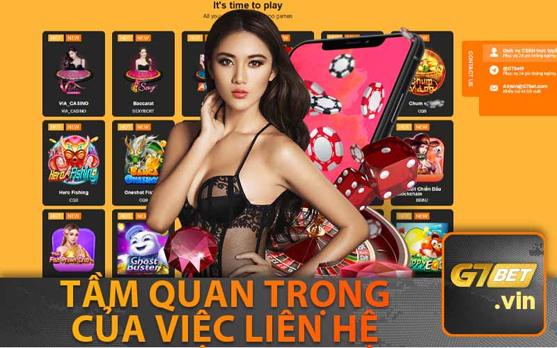 Tầm Quan Trọng Của Việc Liên Hệ G7Bet